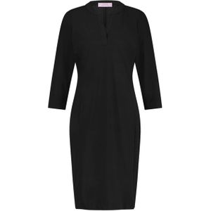 Studio Anneloes - Simplicity Dress - Jurk - Zwart - V-hals