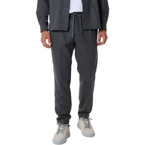 Paul & Shark Blended wool drawstring with Shark fin pantalon grijs (Maat: 50)