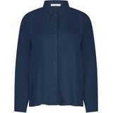 By-Bar Amsterdam - Blouse lange mouw - Blauw - 25512045 DONNA
