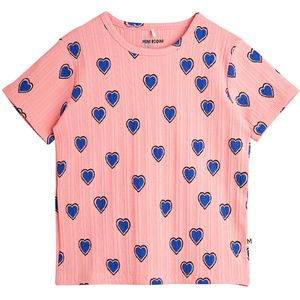 Mini Rodini T-Shirt roze (Maat: 116) - Halslijn: Ronde hals,