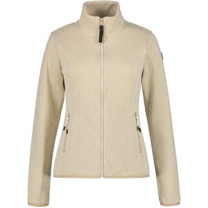 Icepeak Dames vest beige (Maat: L) - Halslijn: Opstaande kraag,