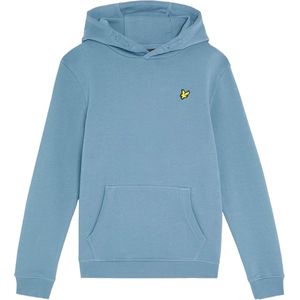 Lyle & Scott Hoodie blauw (Maat: 140) - Effen - Halslijn: Capuchon,