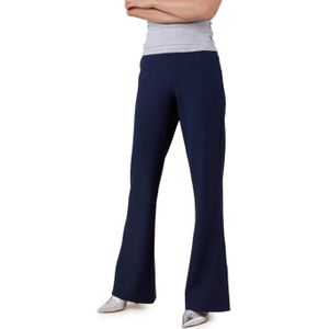 Corel Amsterdam Boa flare uni sport broek blauw (Maat: 34)