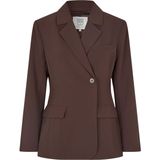 Second Female - FIQUE - Blazer - Bruin