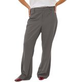 KAFFE Curve KColia Long broek grijs (Maat: 46) - Mélange