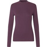 Modström - 56118 KROWN - Top - Bordeaux - Lange Mouw