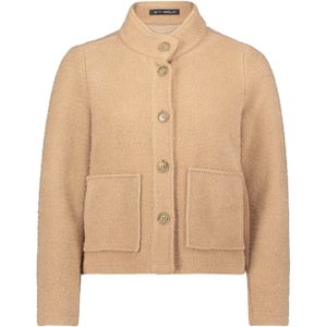 Betty Barclay - Knoop Blazer Jas - Bruin - Dames