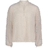 Betty en Co Dames blouse ecru (Maat: 36) - Halslijn: V-hals,