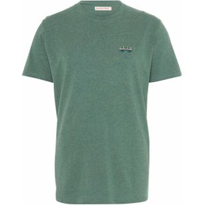 Revolution T-shirt groen (Maat: L) - Effen - Halslijn: Ronde hals,