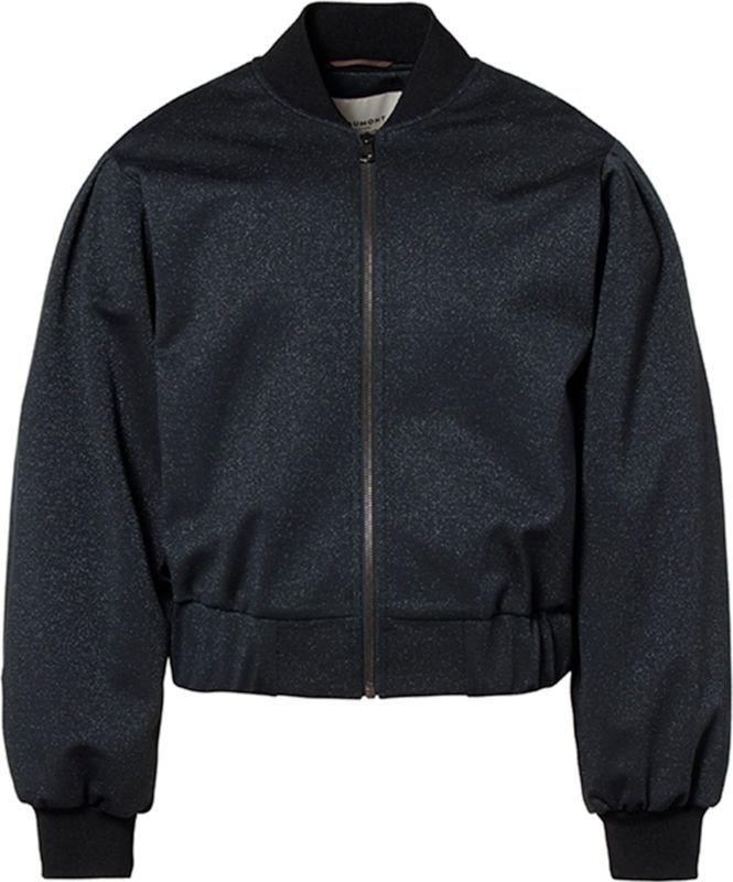 Beaumont - Alexis Jacket - Off Black - Bomberjack - Met Glitter Lurex Stof