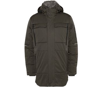 Gate One Heren jas groen (Maat: 50) - Effen