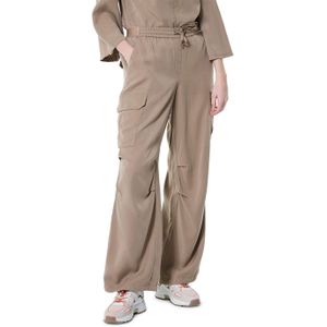 Summum Woman Trousers cargo tencel broek beige (Maat: 44)