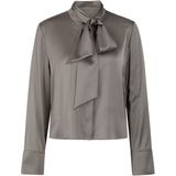 Marc Cain - Blouse - Aardetinten - Klassieke Blouse - Lange Mouw