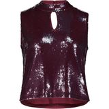 Vera Mont - Top zonder Mouw - Bordeaux - Shirttops