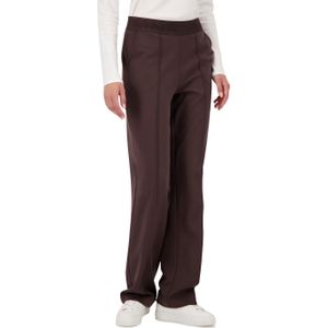 Monari dames broek bruin (Maat: 44) - Effen