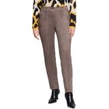 Betty Barclay - Damesbroek - Leerlook - Slim Fit - Knoopsluiting - Lengtenaden