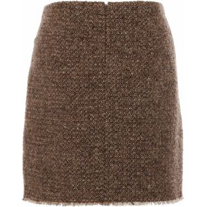 LUISA CERANO Rok bruin (Maat: 38) - Glitter