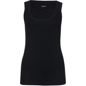 Marc Cain Essentials Top zwart (Maat: 42) - Effen - Halslijn: Ronde hals,