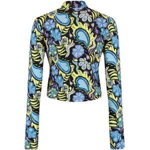 Harper & Yve Longsleeve multicolor (Maat: S) - Halslijn: Opstaande kraag,