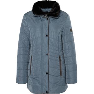 Barbara Lebek Dames jas blauw (Maat: 38)