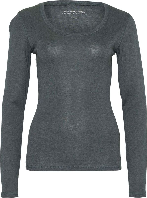 Opus - Top - Paars - Korte Mouw