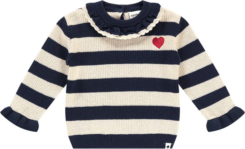 Babyface Meisjes trui blauw (Maat: 62) - Baby