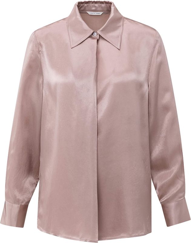 YAYA Blouse lange mouw 01-701326-510 Roze