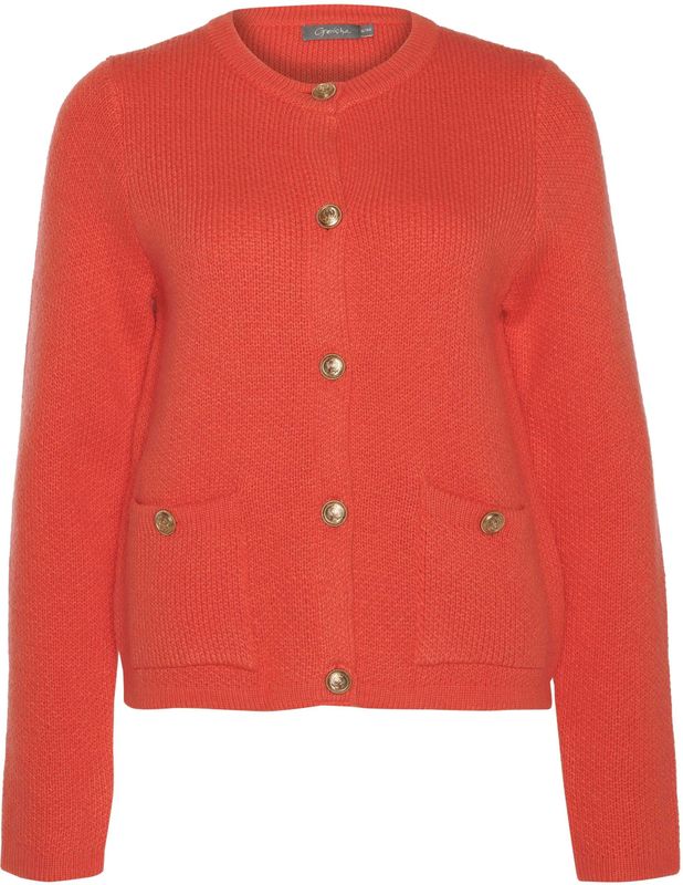 Geisha Jas oranje (Maat: S) - Effen