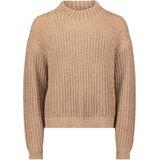 Gebreide pullover met ribboorden