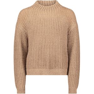Gebreide pullover met ribboorden