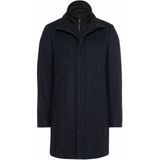 Matinique - Harvey - Lange Jas - Regular Fit - Materiaalmix met Wol en Viscose