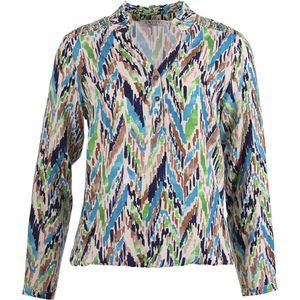 Enjoy Blouse multicolor (Maat: M) - Halslijn: V-hals,