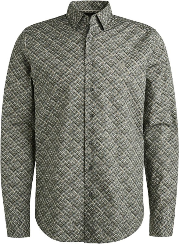 Vanguard - Overhemd - Groen - Allover Print - Regular Fit