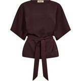 MOS Mosh - Mmrikala Miley Blouse - Rood - Polyester - Dames