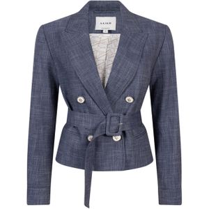 Aaiko Blazer blauw (Maat: L) - Mélange