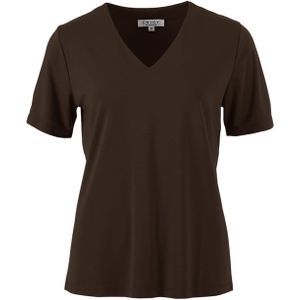Enjoy - Top 183207 - Donkerbruin - Blousetops