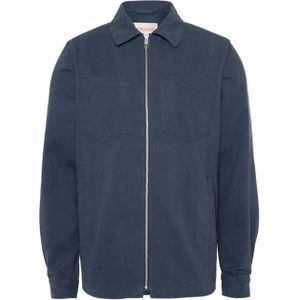 Revolution Overshirt blauw (Maat: 2XL) - Effen