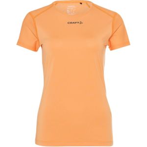 Craft T-shirt oranje (Maat: S) - Effen - Halslijn: Ronde hals,