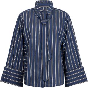 Aaiko - ELDA - Blouse - Donkerblauw