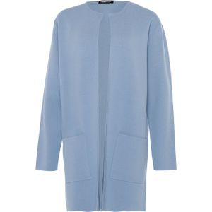 Frank Walder Vest blauw (Maat: 40) - Effen - Halslijn: Ronde hals,