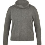 Rabe Dames coltrui grijs (Maat: 38) - Halslijn: Col,