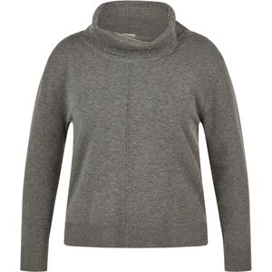Rabe Dames coltrui grijs (Maat: 38) - Halslijn: Col,