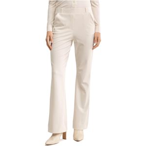 Studio Anneloes Flair bonded trousers beige (Maat: S)