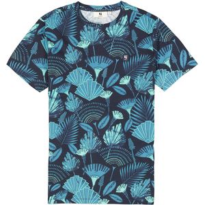 Garcia T-shirt blauw (Maat: S) - Halslijn: Ronde hals,