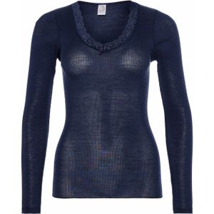 Nina von c T-shirt blauw (Maat: 40)