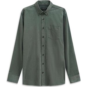 bugatti - Chemise à manches longues - Mousse - Overhemd