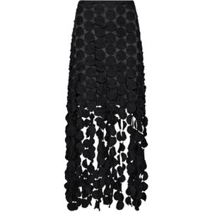 Cph Muse Dames rok zwart (Maat: S) - Effen