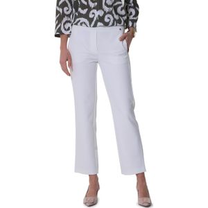 Relaxed by Toni Alice New Straight 7/8 pantalon wit (Maat: 38)