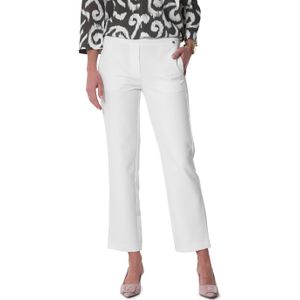 Relaxed by Toni Alice New Straight 7/8 pantalon wit (Maat: 42)