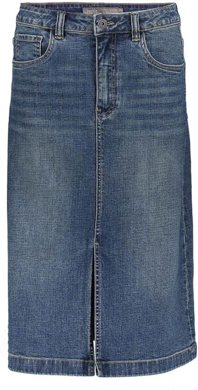Geisha - Midi Rok - Blauwe Jeans - Spijkerrok